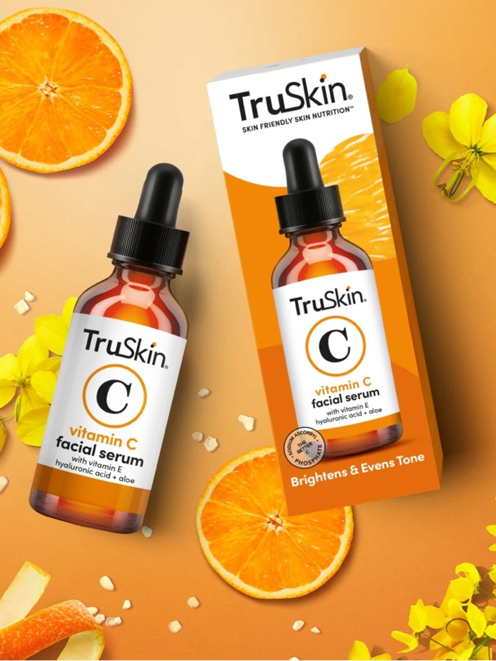 TruSkin Vitamin C Face Serum with Hyaluronic Acid 1 fl oz.